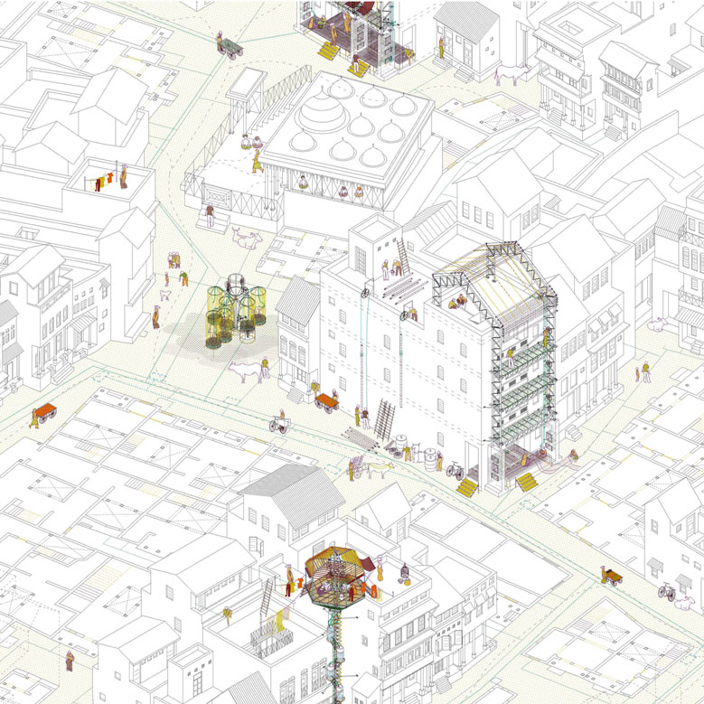 Regeneración urbana. Pol de Ahmedabad